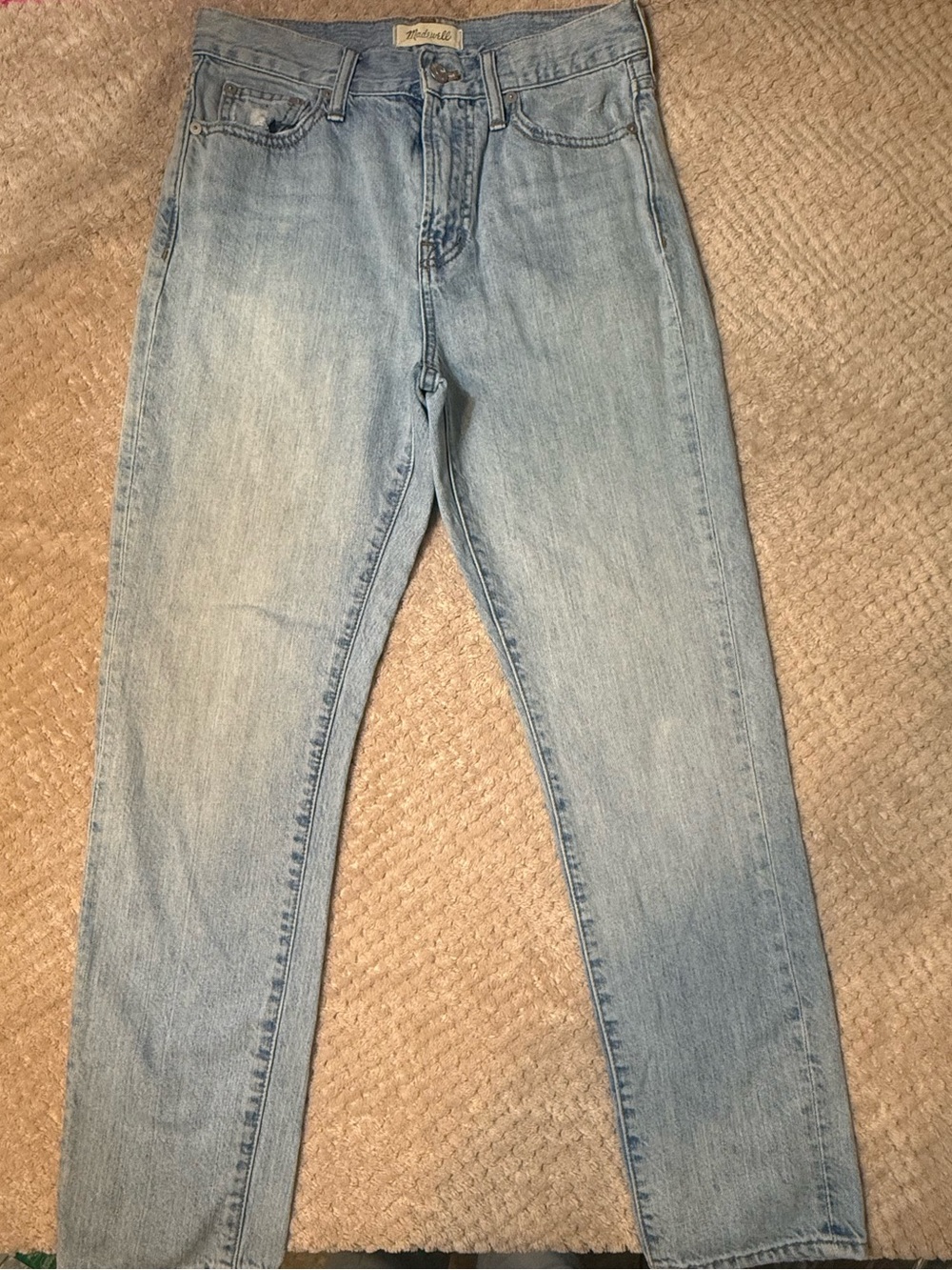 Madewell Light Blue women’s  Jeans - Unbranded Classic Straight Fit